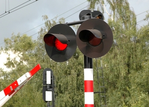 Symbolbild: Bahnschranke