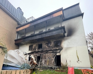 Brand in Freilassing Brand in Freilassing