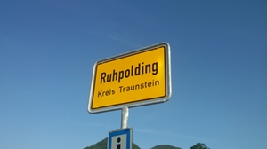 Ruhpolding Schild