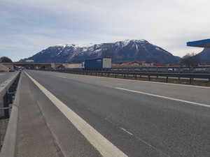 Autobahn Grenze Piding Autobahn Grenze Piding