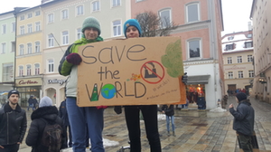 Fridays for future demonstration Fridays for future demonstration