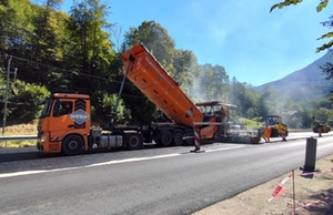 Berchtesgaden Baustelle Asphaltierung Berchtesgaden Baustelle Asphaltierung