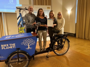 Das neue Lastenrad der Stadt Freilassing Das neue Lastenrad der Stadt Freilassing