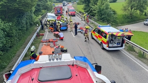 Unfall auf der B20 Unfall auf der B20