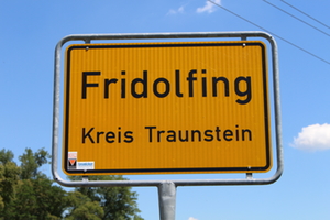 ortsschild fridolfing ortsschild fridolfing
