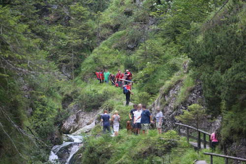 Absturz Weissbachschlucht 1
