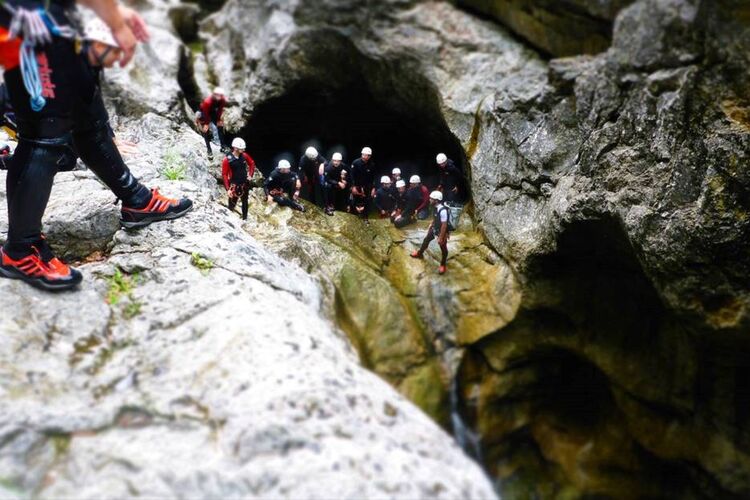 Almbachklamm Canyoning Einsteiger Tour 3