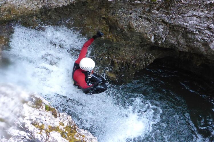 Almbachklamm Canyoning Einsteiger Tour 8