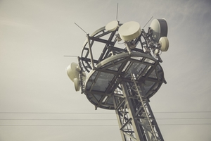 Antenne-Mast-Funk-Überwachung