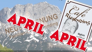 Aprilscherz Riesending Aprilscherz Riesending