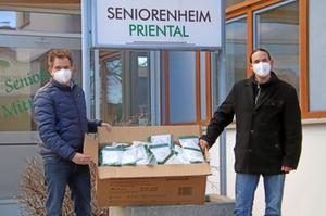 FFP2-Maskenspende FFP2-Maskenspende
