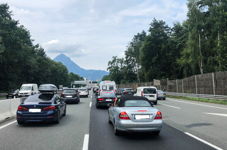 Autobahn Reiseverkehr Bildrechte Melanie Hutter