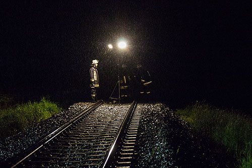 Bahn Unfall 14