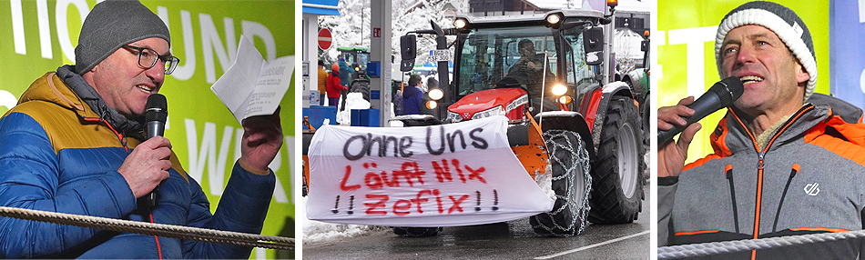 Bauern-Demo Berchtesgaden 2024