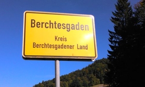 Berchtesgadener Ortsschild