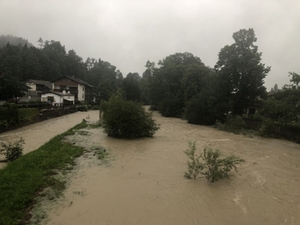 Überflutung Siegsdorf