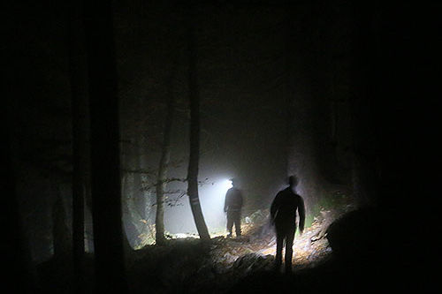 Berge Lichtschein 4