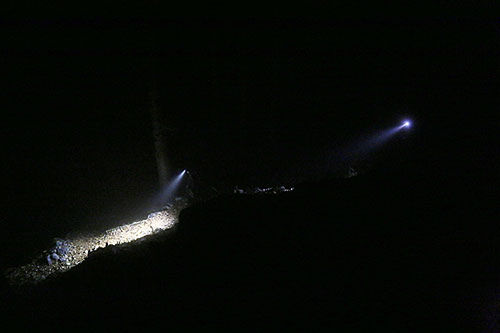 Berge Lichtschein 5