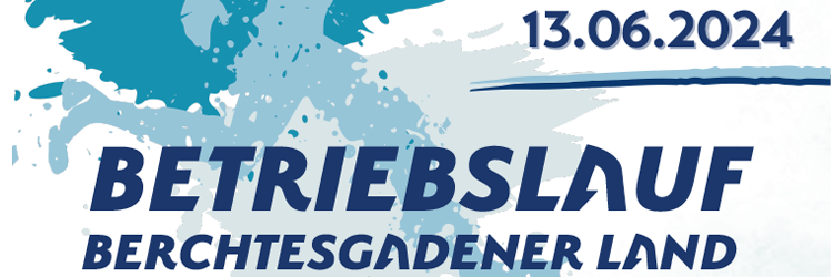 Betriebslauf Berchtesgadener Land 13. Juni - Banner Unterseite 