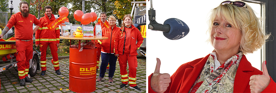 Sonntagsshopp´n mit Blaulichtfamilie Traunpassage Traunreut 2022 Sonntagsshopp´n mit Blaulichtfamilie Traunpassage Traunreut 2022
