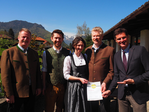Chiemgau Tourismus Auszeichnung