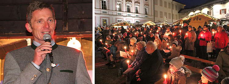 Christkindlmarkt Berchtesgaden 2018 Eröffnung