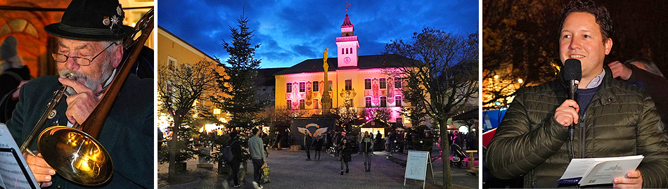 Christkindlmarkt Bad Reichenhall 2022 Eröffnung