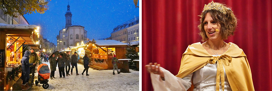 Christkindlmarkt Traunstein 2023 Eröffnung