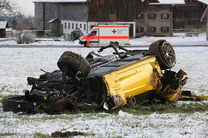 corvette-autobahn-unfall corvette-autobahn-unfall