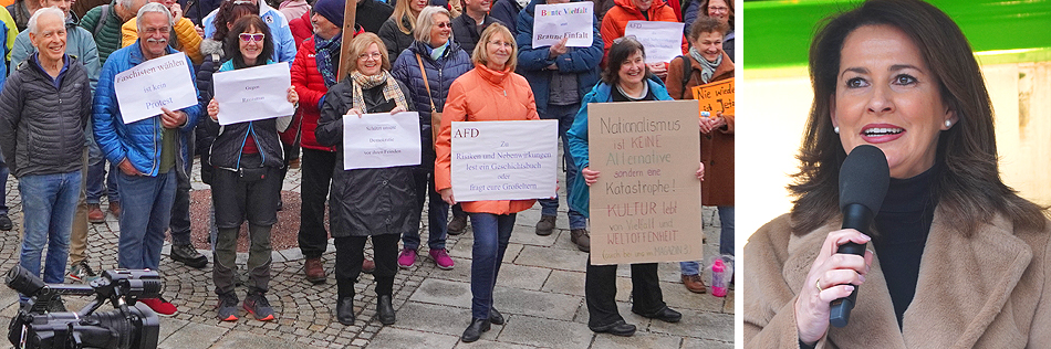 Demo gegen Rechts Bad Reichenhall 2024