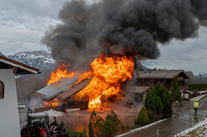 Vollbrand Stadl Rennlehen Vollbrand Stadl Rennlehen