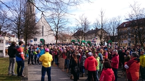 Demo Freilassing Februar Demo Freilassing Februar