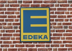 edeka schild mauer