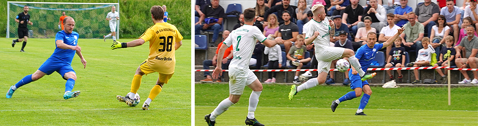 Fussball ESV Freilassing vs. SB Rosenheim 26 Mai 2022 