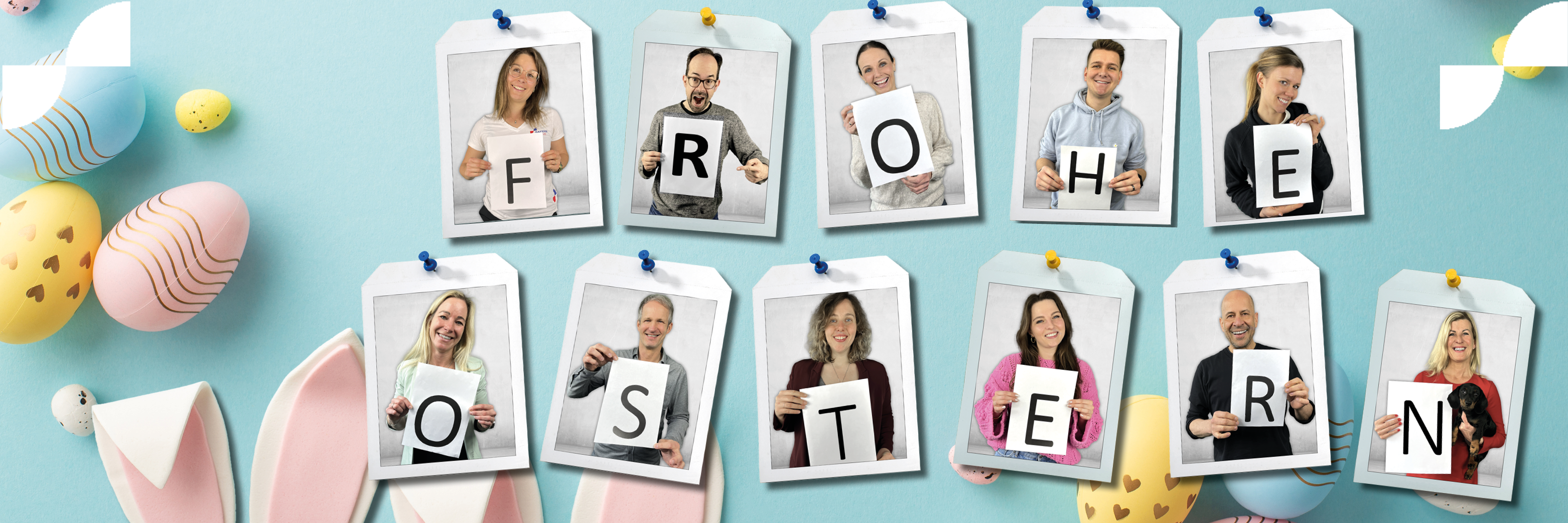 Banner Unterseite Frohe Ostern 2023 - Mitarbeiter Banner Unterseite Frohe Ostern 2023 - Mitarbeiter