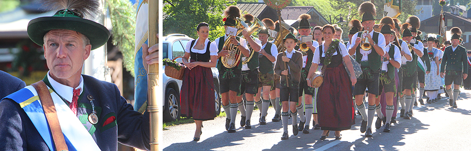 100 Jahre Trachtenverein D´Achentaler Ramsau Festzug 2019