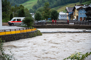 Starkregen Berchtesgadener Ache