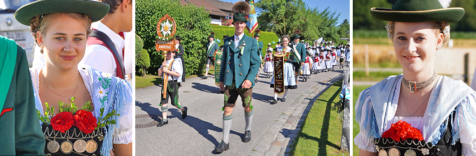 100 Jahre GTEV Edelweiß Hammerau Ainring Festzug 2022