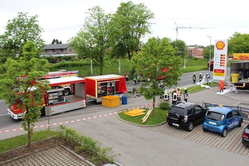 Gefahrgutunfall Ts 3