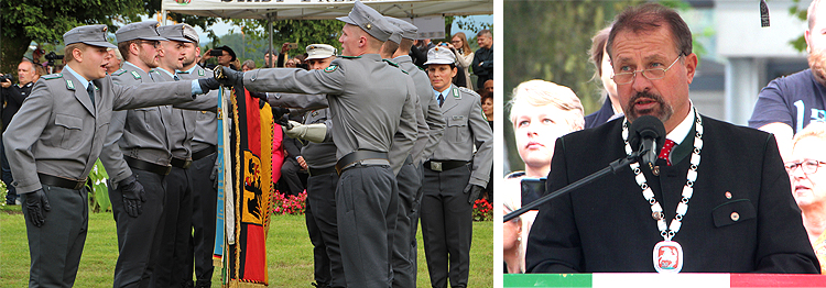 Gelöbnis Gebirgsjäger 232 in Freilassing 21 September 2017