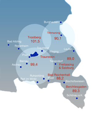 Frequenzen Chiemgau 