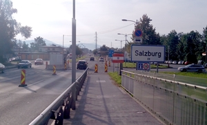 Grenzkontrolle Salzburg 17 September 2018