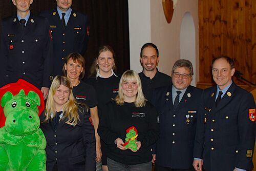Gruppenbild Bei Der Versammlung