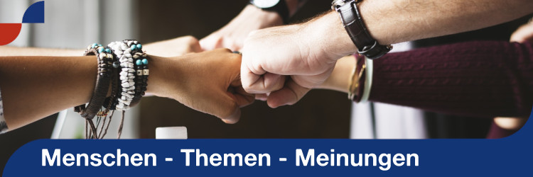 Homepage: Menschen - Themen - Meinungen