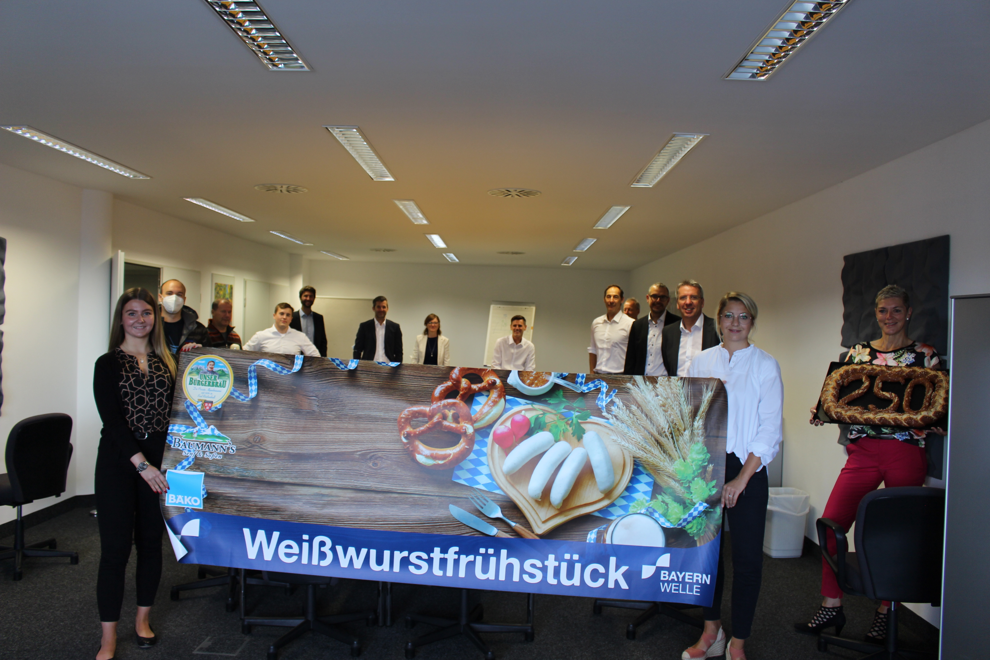 Das 250. BAYERNWELLE-Weißwurstfrühstück Das 250. BAYERNWELLE-Weißwurstfrühstück