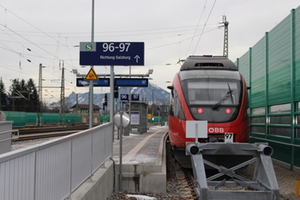 Drittes Gleis in Freilassing Drittes Gleis in Freilassing