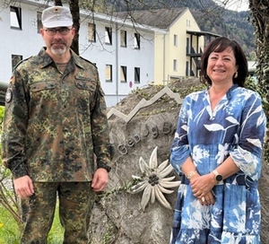 Zu Besuch bei der Hochstaufen-Kaserne in Bad Reichenhall Zu Besuch bei der Hochstaufen-Kaserne in Bad Reichenhall