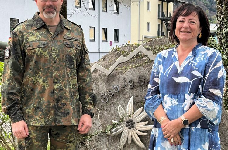 Kofler Kohlbach Besuch Brigade