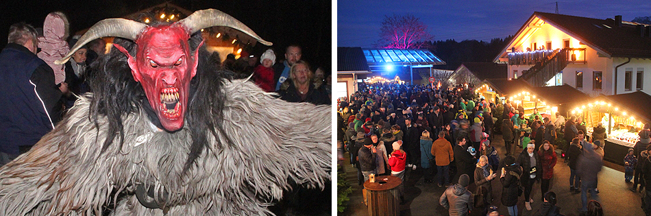 Perchtenlauf der Pidinger Werkstätten 08. Dezember 2019