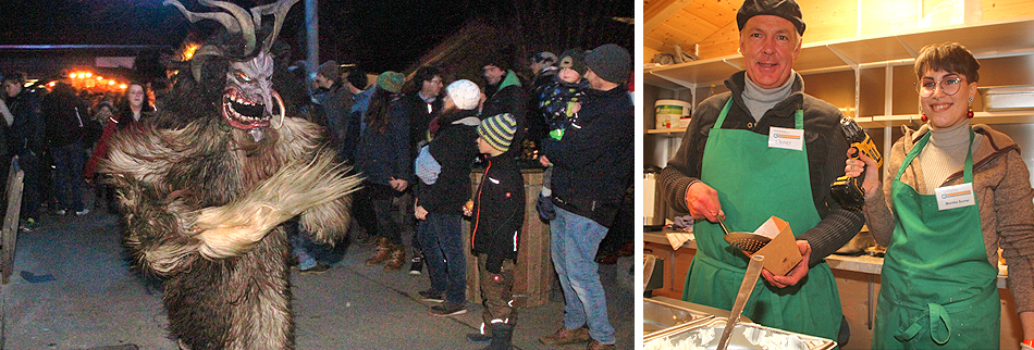 Perchtenlauf der Pidinger Werkstätten 15. Dezember 2019 Perchtenlauf der Pidinger Werkstätten 15. Dezember 2019